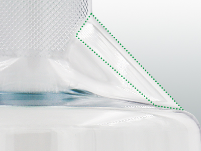 5L搖瓶獨特引流瓶頸設計，防止傾倒時液體飛濺