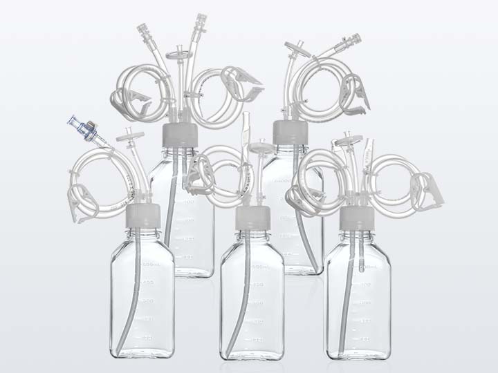培養基方瓶密閉系統,管路