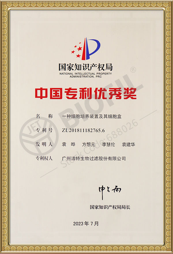 中國專利優秀獎